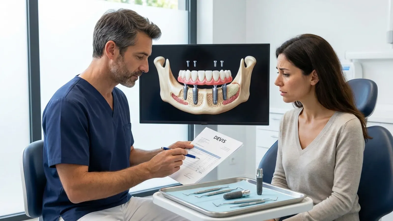 Comment fonctionne le remboursement des implants dentaires ?